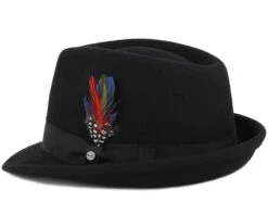 Woolfelt Black Trilby - Stetson -Stetson 11955 2