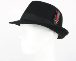 Woolfelt Black Trilby - Stetson -Stetson 11955 4