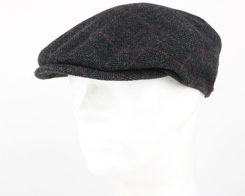 Kent Wool EF Herringbone Flat Cap - Stetson 6 Kent Wool EF Herringbone Flat Cap - Stetson - Image 4