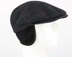 Kent Wool EF Herringbone Flat Cap - Stetson 11 Kent Wool EF Herringbone Flat Cap - Stetson -Stetson 11989 5