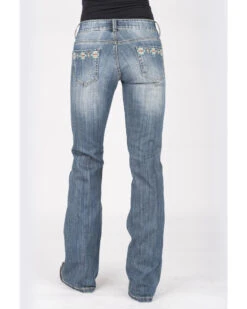 Stetson Women's 816 Southwestern Embroidered Bootcut Jeans