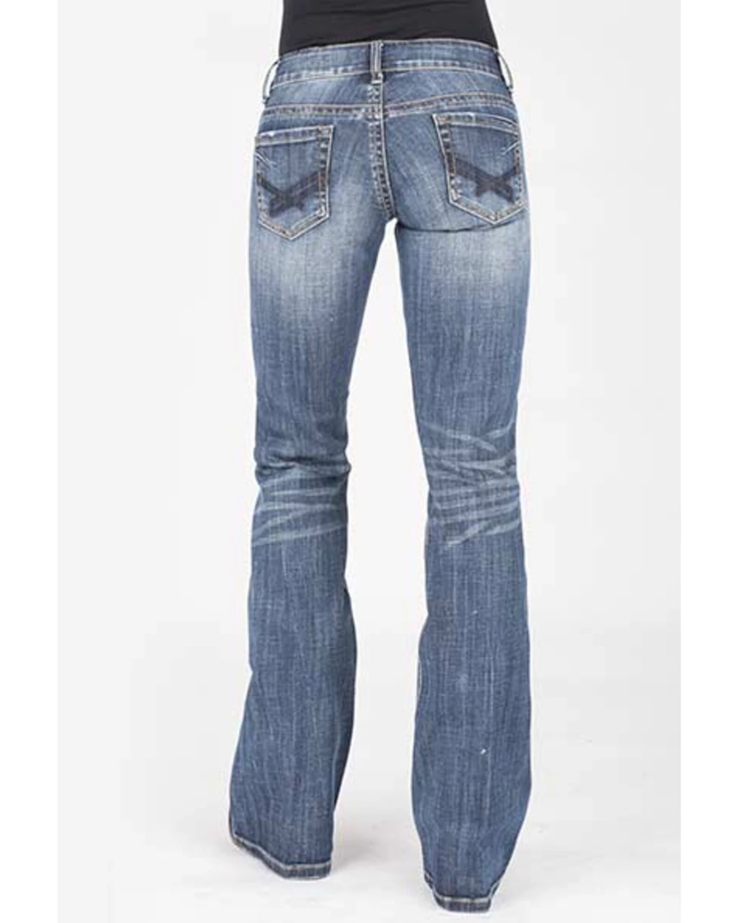 Stetson Women's 816 Classic Bootcut Jeans 5 Stetson Women's 816 Classic Bootcut Jeans - Image 3