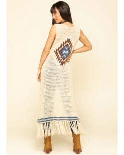 Stetson Women's Crochet Sweater Vest -Stetson 2000295406 100 P2