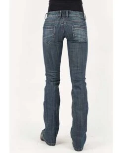 Stetson Women's 818 Medium Hollywood Deco Bootcut Jeans -Stetson 2000308249 400 P1