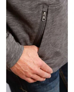 Stetson Men's USA Slub French Terry Hooded Sweatshirt