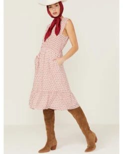 Stetson Women's Cottage Floral Print Midi Dress 9 Stetson Women's Cottage Floral Print Midi Dress -Stetson 2000358881 600 P1