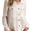 Stetson Women's Lyocell Button-Front Tencel Shirt Jacket -Stetson 2000366747 100 P1