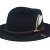 Tller Vitafelt Black Fedora - Stetson