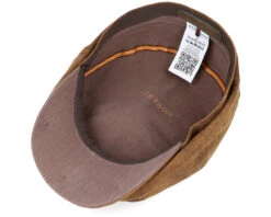 Burney Pig Skin Flat Cap - Stetson -Stetson 4043898012829 4