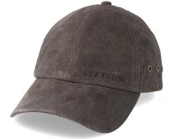 Baseball Cap Pigskin Braun Adjustable - Stetson