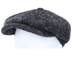 Hatteras Herringbone Flat Cap - Stetson -Stetson 4043898019743 5