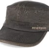 Army Co/Pes Dark Brown Adjustable - Stetson -Stetson 4043898020251 1