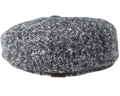 Hatteras Donegal Black Flat Cap - Stetson -Stetson 4043898020787 2