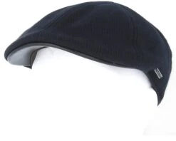 Texas Cotton Knit Navy Flat Cap - Stetson -Stetson 4043898219860 5