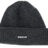 Merino Wool Dark Grey/Black Beanie - Stetson -Stetson 4043898223027 1