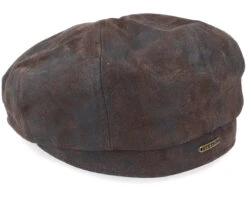 Hatteras Pigskin Flat Cap - Stetson -Stetson 4043898383363 2