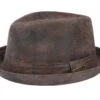 Gesperrt Player Pigskin Brown Trilby - Stetson -Stetson 4043898393980 1