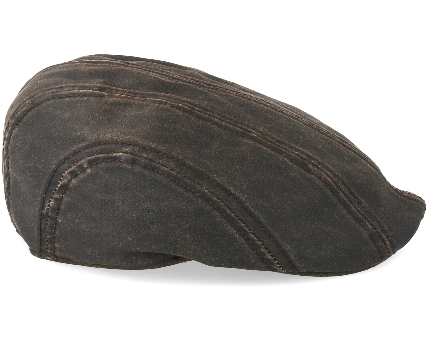 Ivy Cap Co/Pe Dark Brown Flat Cap - Stetson 5 Ivy Cap Co/Pe Dark Brown Flat Cap - Stetson - Image 3