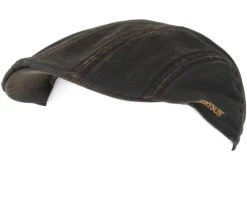 Ivy Cap Co/Pe Dark Brown Flat Cap - Stetson 11 Ivy Cap Co/Pe Dark Brown Flat Cap - Stetson -Stetson 4043898444897 5