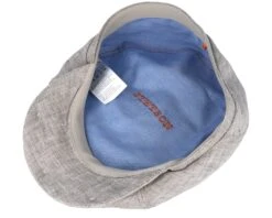 6-Panel Linen Fischgrat Beige Flat Cap - Stetson 10 6-Panel Linen Fischgrat Beige Flat Cap - Stetson -Stetson 4043898456579 4