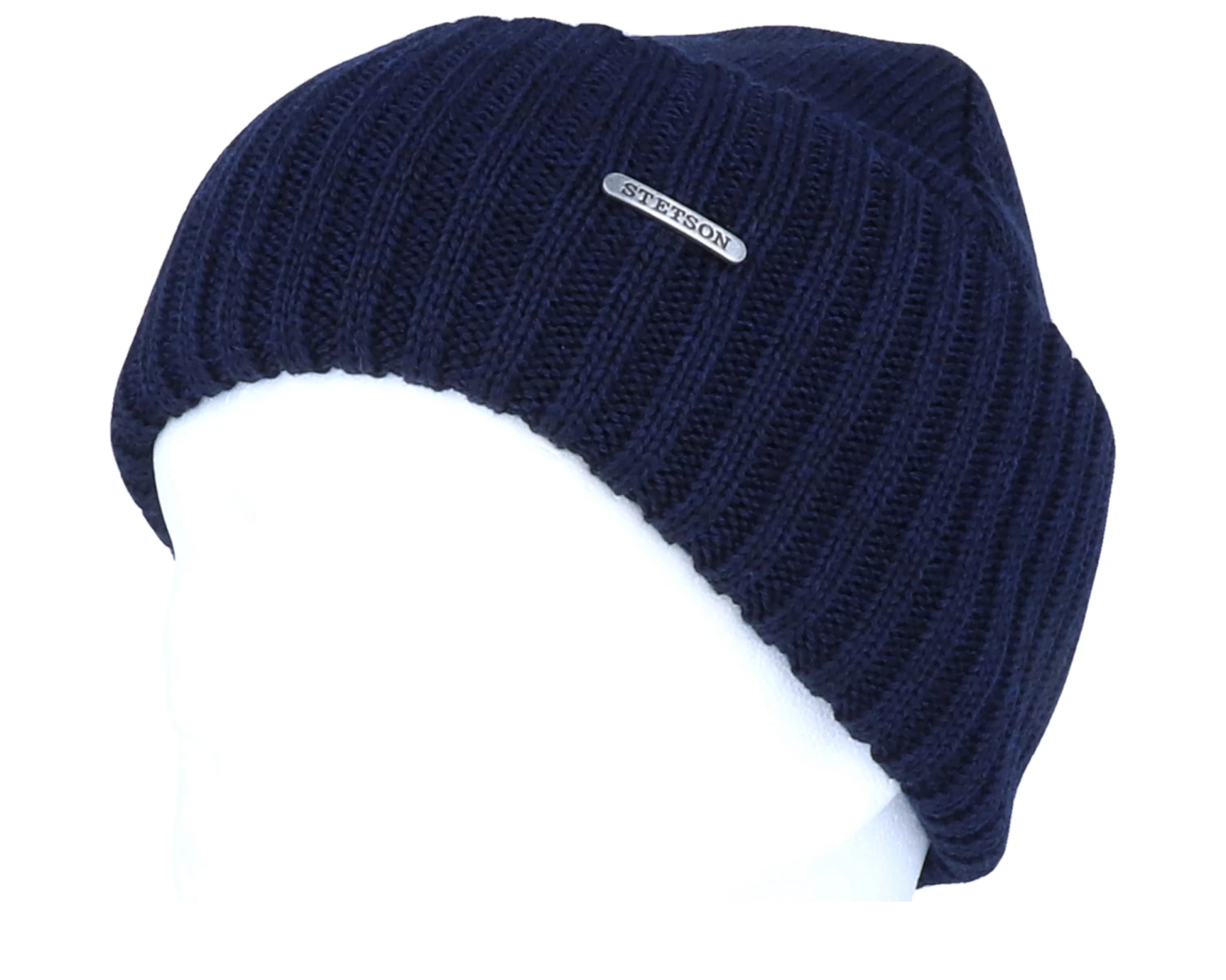 Merino Wool Dark Blue Cuff - Stetson 5 Merino Wool Dark Blue Cuff - Stetson - Image 3