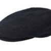 Kent Wool/Cashmere Black Flat Cap - Stetson 2 Kent Wool/Cashmere Black Flat Cap - Stetson -Stetson 4043898583596 1