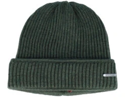 Beanie Merino Wool Green Cuff - Stetson