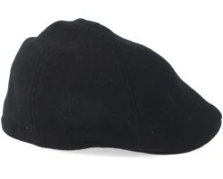 Texas Wool/Cashmere Black Flat Cap - Stetson -Stetson 4043898647182 3