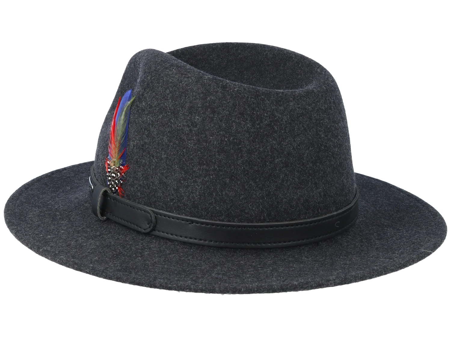 Woolfelt Mix Black/Black Traveller - Stetson 4 Woolfelt Mix Black/Black Traveller - Stetson - Image 2