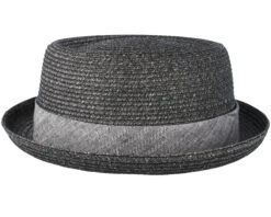 Toyo Heather Black Porkpie - Stetson -Stetson 4043898711180 3