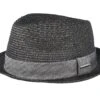 Trilby Toyo Black Straw - Stetson 2 Trilby Toyo Black Straw - Stetson -Stetson 4043898723428 1