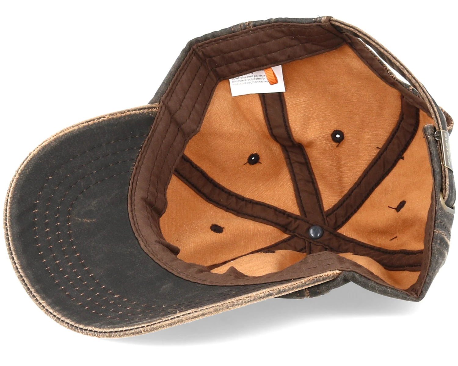 Baseball Cap Brown Adjustable - Stetson 6 Baseball Cap Brown Adjustable - Stetson - Image 4