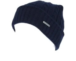Wool Navy Beanie - Stetson -Stetson 4043898742818 3
