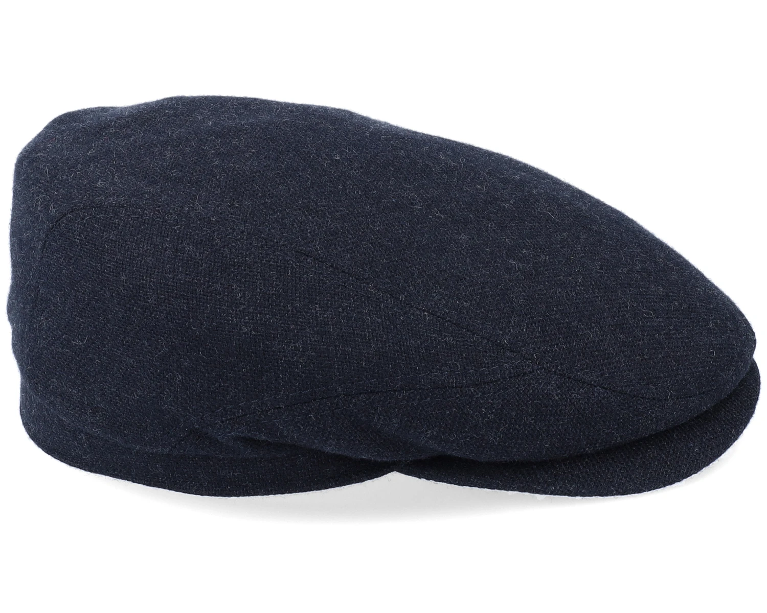 Driver Cap Wool Black Flat Cap - Stetson 5 Driver Cap Wool Black Flat Cap - Stetson - Image 3