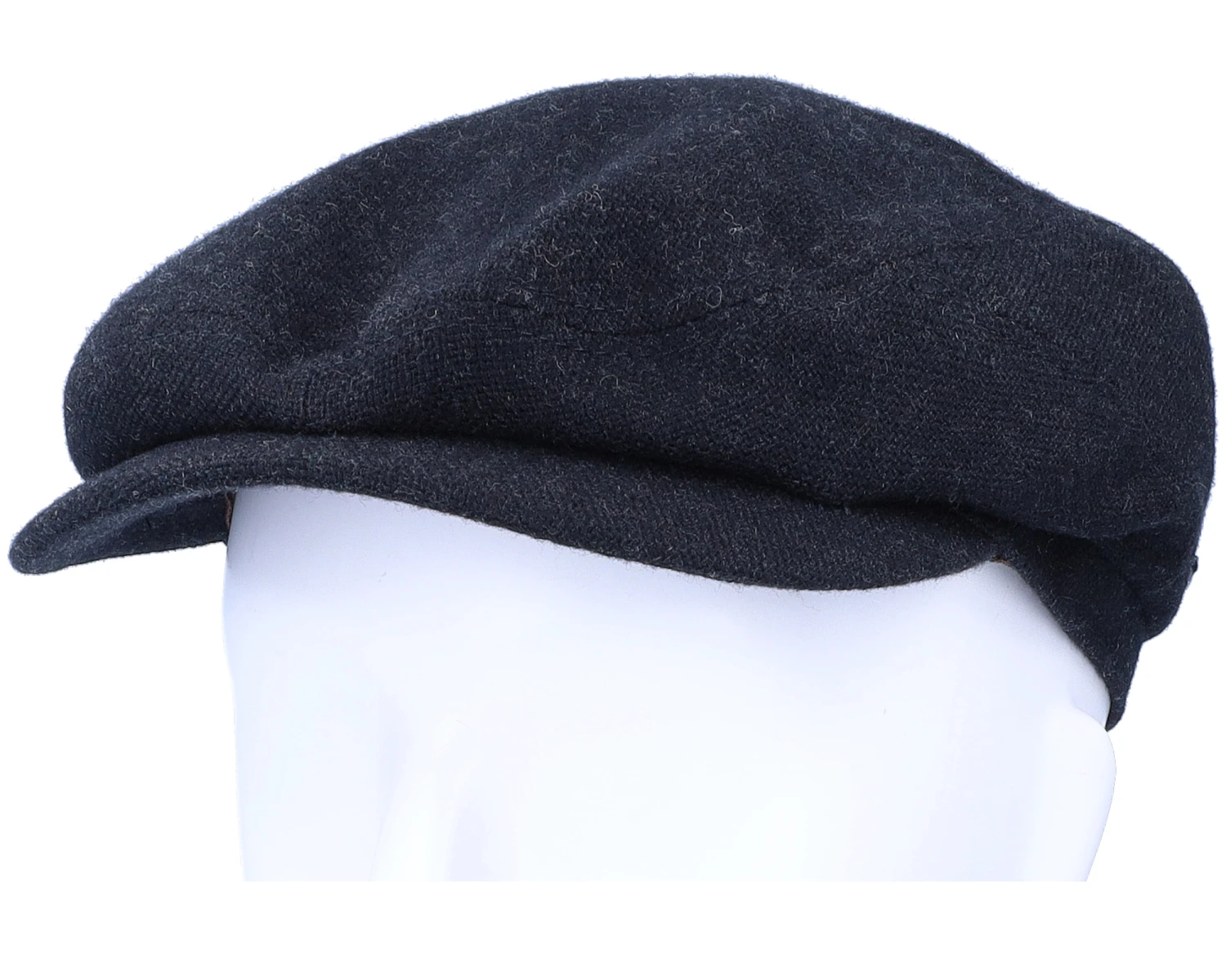 Driver Cap Wool Black Flat Cap - Stetson 7 Driver Cap Wool Black Flat Cap - Stetson - Image 5
