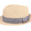 Trilby Toyo Beige Straw Hat - Stetson -Stetson 4043898749985 1