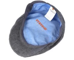 Ivy Linen Grey Flat Cap - Stetson -Stetson 4043898762557 4