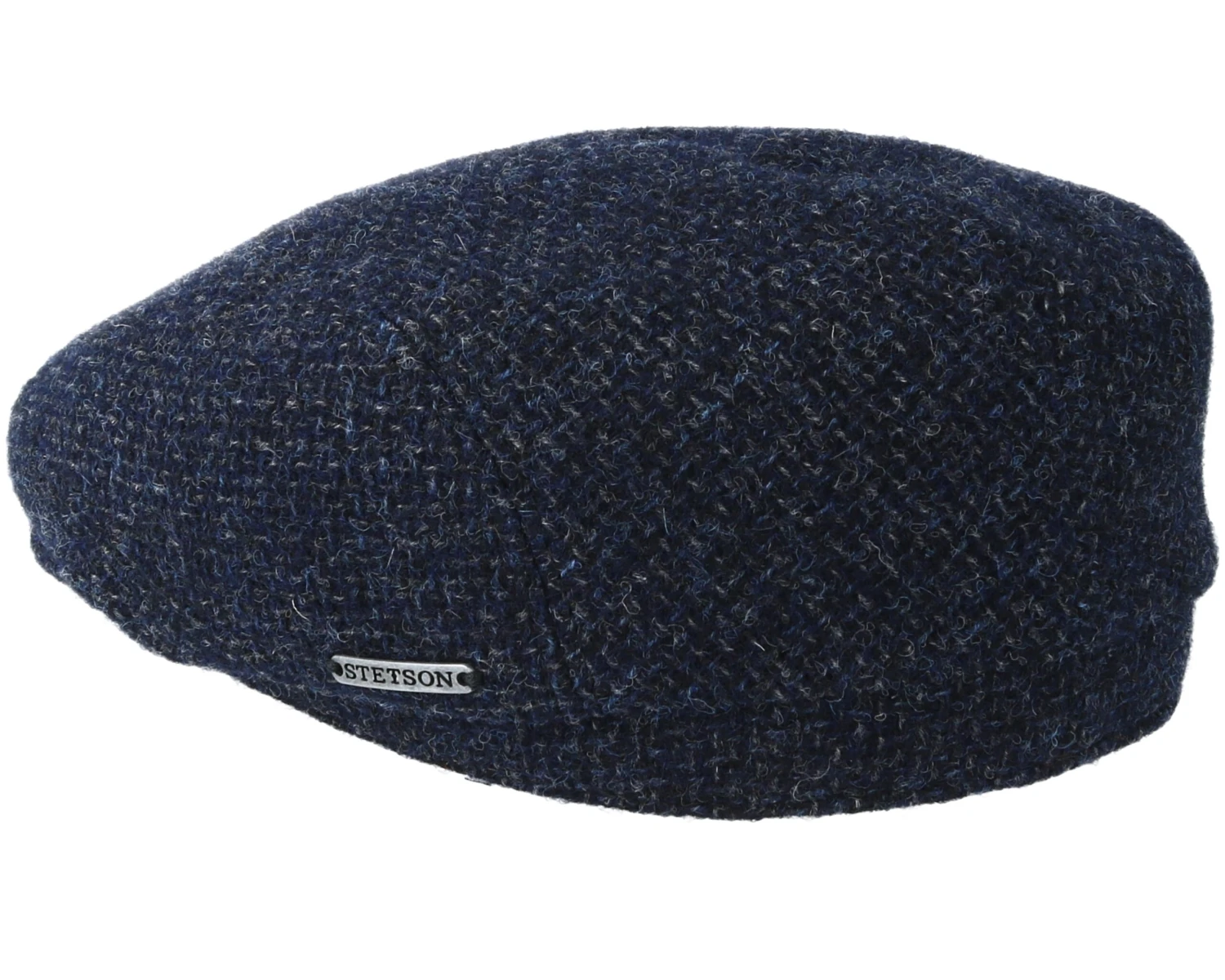 Driver Wool Navy Flat Cap - Stetson 4 Driver Wool Navy Flat Cap - Stetson - Image 2