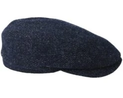 Driver Wool Navy Flat Cap - Stetson 9 Driver Wool Navy Flat Cap - Stetson -Stetson 4043898779159 3