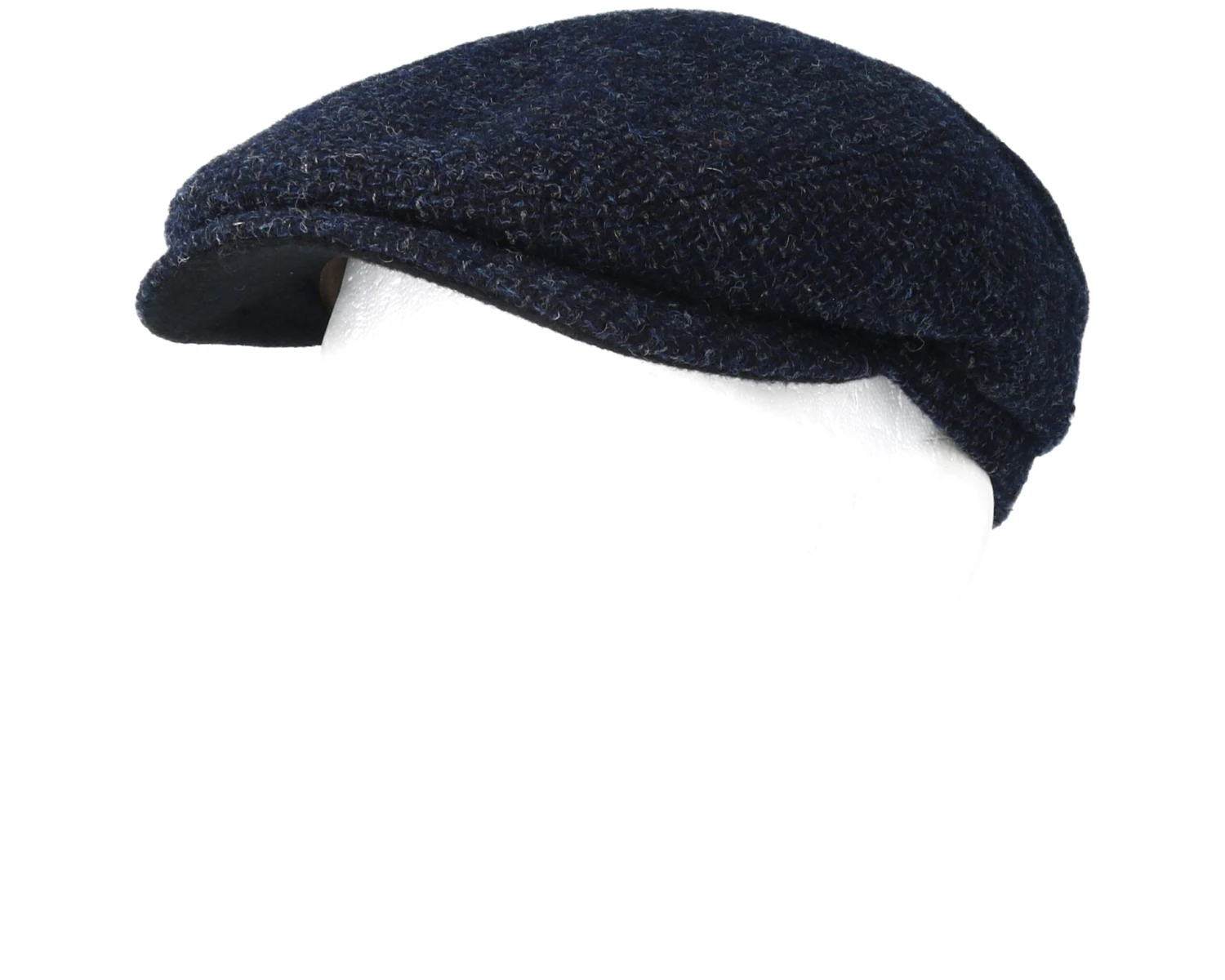 Driver Wool Navy Flat Cap - Stetson 7 Driver Wool Navy Flat Cap - Stetson - Image 5