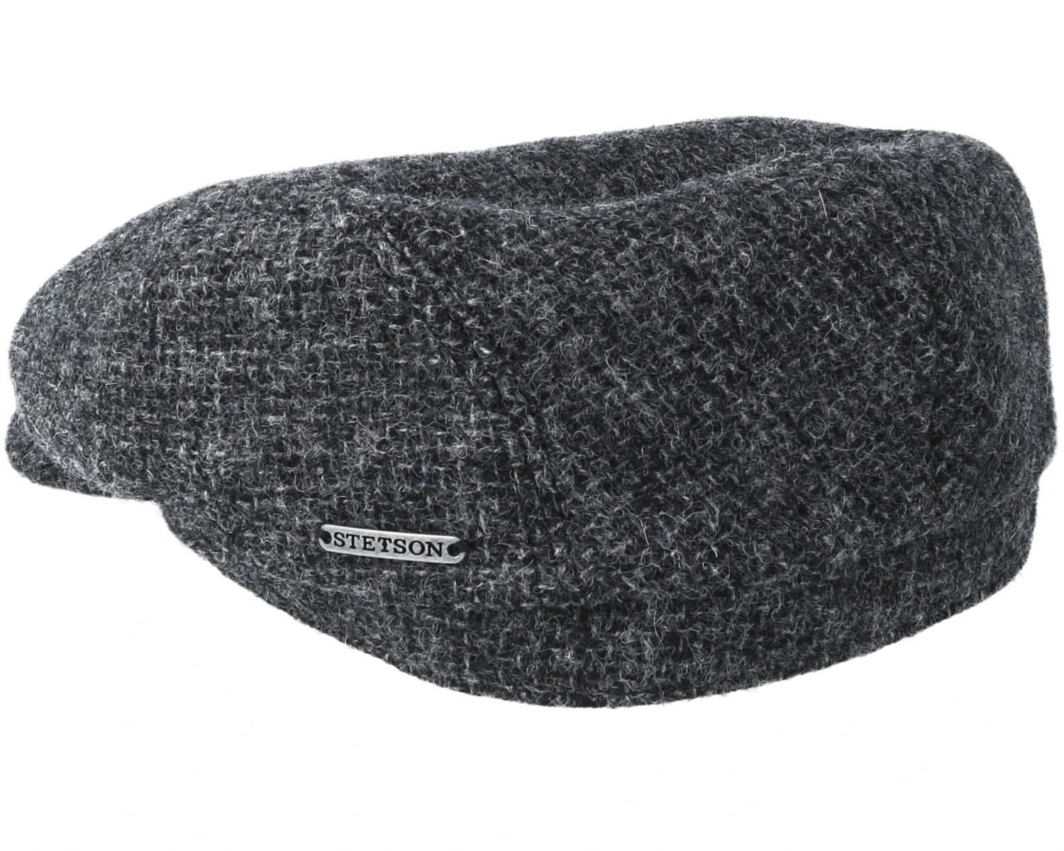 Driver Wool Grey Flat Cap - Stetson 4 Driver Wool Grey Flat Cap - Stetson - Image 2