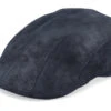 Ivy Cap Pigskin Black Flat Cap - Stetson 1 Ivy Cap Pigskin Black Flat Cap - Stetson -Stetson 4043898790680 1