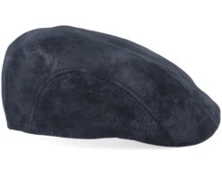 Ivy Cap Pigskin Black Flat Cap - Stetson 9 Ivy Cap Pigskin Black Flat Cap - Stetson -Stetson 4043898790680 3