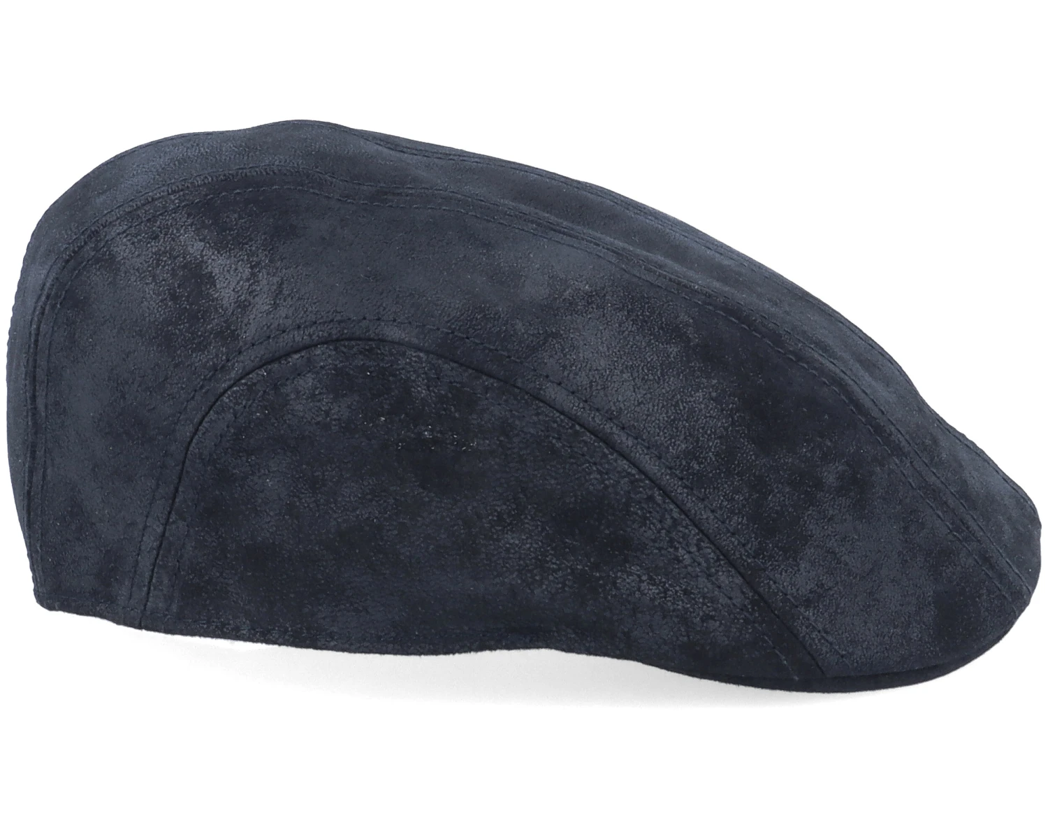 Ivy Cap Pigskin Black Flat Cap - Stetson 5 Ivy Cap Pigskin Black Flat Cap - Stetson - Image 3
