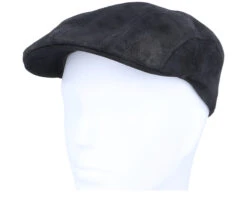 Ivy Cap Pigskin Black Flat Cap - Stetson 11 Ivy Cap Pigskin Black Flat Cap - Stetson -Stetson 4043898790680 5