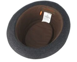 Wool Grey Pork Pie - Stetson -Stetson 4043898794893 4