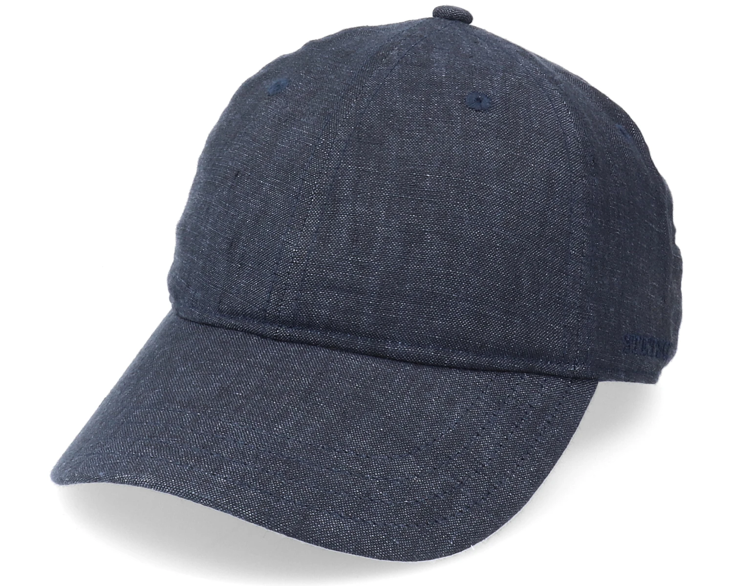 Baseball Linen Navy Dad Cap - Stetson 3 Baseball Linen Navy Dad Cap - Stetson