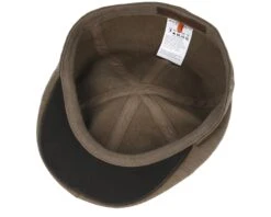 Texas Canvas Olive Flatcap - Stetson -Stetson 4043898880855 4