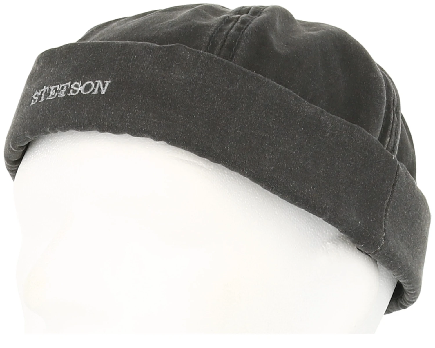 Docker Co/Pe Black Short Beanie - Stetson 5 Docker Co/Pe Black Short Beanie - Stetson - Image 3