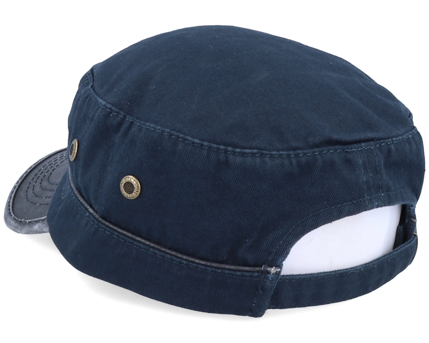Cap Cotton Navy/Black Army - Stetson 4 Cap Cotton Navy/Black Army - Stetson - Image 2
